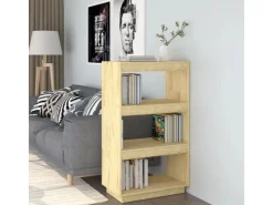 vidaXL Bücherregal/Raumteiler 60x35x103 cm Massivholz Kiefer* Bücherregale