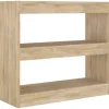 vidaXL Bücherregal/Raumteiler Sonoma-Eiche 80x30x72 cm* Bücherregale