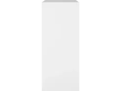 vidaXL Bücherregal/Raumteiler Weiß 80x30x72 cm
