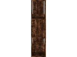 vidaXL Bücherregal/Raumteiler Räuchereiche 100x24x94 cm* Bücherregale