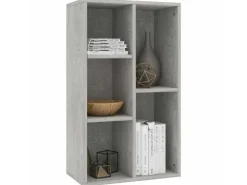 vidaXL Bücherregal/Sideboard 50x25x80 cm Holzwerkstoff 800166