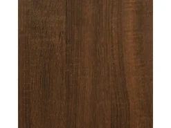 vidaXL Bücherregal/Sideboard Braun Eiche 66×30×130 cm Holzwerkstoff