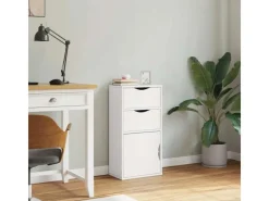 vidaXL Beistellschrank mit Schubladen ODDA Massivholz Kiefer 4103598* Sideboards|Kommode