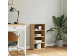 vidaXL Beistellschrank ODDA 40x24x79 cm Massivholz Kiefer 4103601* Kommode