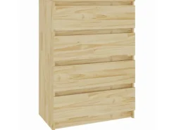 vidaXL Beistellschrank 60x36x84 cm Massivholz Kiefer 808103* Sideboards|Kommode