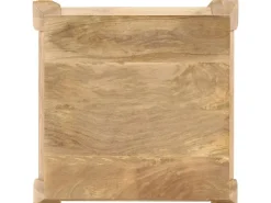 vidaXL Beistelltisch 45 x 45 x 40 cm Mangoholz Massiv* Tische