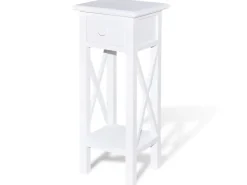 vidaXL Beistelltisch mit Schublade 241147* Tische