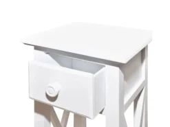 vidaXL Beistelltisch mit Schublade 241147* Tische