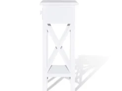 vidaXL Beistelltisch mit Schublade 241147* Tische