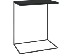 vidaXL Beistelltisch Schwarz 55x35x66 cm Holzwerkstoff