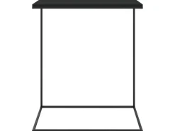 vidaXL Beistelltisch Schwarz 55x35x66 cm Holzwerkstoff
