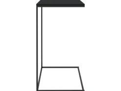 vidaXL Beistelltisch Schwarz 55x35x66 cm Holzwerkstoff