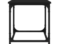vidaXL Beistelltisch Schwarz 40x40x40 cm Holzwerkstoff Modell 1