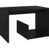 vidaXL Beistelltisch Schwarz 59x36x38 cm Holzwerkstoff