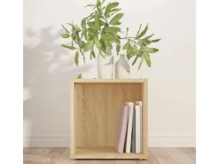 vidaXL Beistelltisch Sonoma-Eiche 33x33x34,5 cm Holzwerkstoff