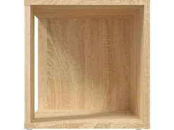 vidaXL Beistelltisch Sonoma-Eiche 33x33x34,5 cm Holzwerkstoff