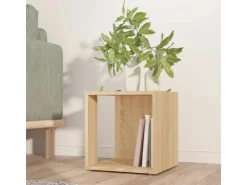 vidaXL Beistelltisch Sonoma-Eiche 33x33x34,5 cm Holzwerkstoff