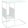 vidaXL Beistelltisch Weiß 55x36x59,5 cm Holzwerkstoff 343107* Tische