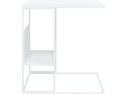 vidaXL Beistelltisch Weiß 55x36x59,5 cm Holzwerkstoff 343107* Tische