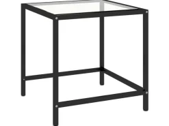 vidaXL Beistelltische 2 Stk. Hartglas Transparent