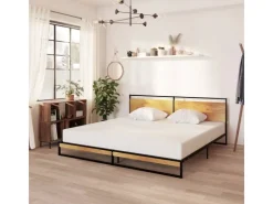 vidaXL Bett Metall 200x200 cm1115645