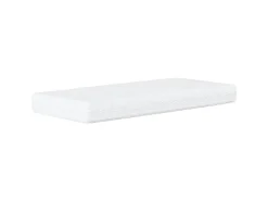 vidaXL Bett mit Matratze Schwarz 90x200 cm Kunstleder Modell 12007232