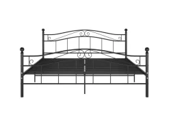vidaXL Bett Schwarz Metall 180x200 cm Modell 11115684