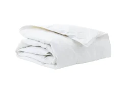 vidaXL Bettdecke Weiß 140 x 220 cm Feder 42007645