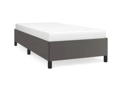 vidaXL Bettgestell Grau 90x190 cm Kunstleder Modell 21370055* Betten