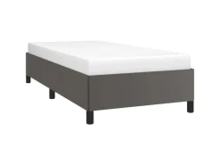 vidaXL Bettgestell Grau 90x190 cm Kunstleder Modell 21370055* Betten