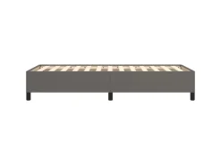 vidaXL Bettgestell Grau 90x190 cm Kunstleder Modell 21370055* Betten