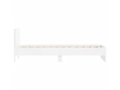 vidaXL Bettgestell mit Kopfteil 90x200 cm Holzwerkstoff 838624* Betten