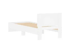 vidaXL Bettgestell mit Kopfteil 90x200 cm Holzwerkstoff 838624* Betten