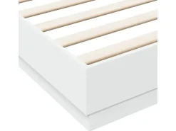 vidaXL Bettgestell Weiß 200x200 cm Holzwerkstoff 3209828* Betten