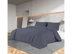 vidaXL Bettwäsche-Set 155x220 cm Leichte Mikrofaser 135943