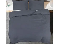 vidaXL Bettwäsche-Set 155x220 cm Leichte Mikrofaser 135943