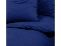vidaXL Bettwäsche-Set Marine 220x240 cm Baumwolle 136147