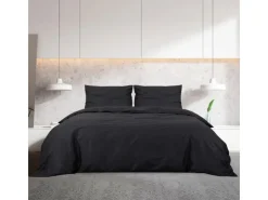 vidaXL Bettwäsche-Set 155x220 cm Leichte Mikrofaser 135975* Überwürfe|Bettwäsche