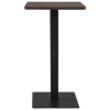 vidaXL BistRotisch Dunkle Esche 50x50x107 cm