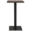 vidaXL BistRotisch Dunkle Esche 60x60x107 cm