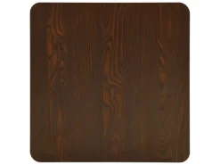 vidaXL BistRotisch Dunkle Esche 60x60x107 cm