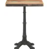 vidaXL BistRotisch 60x60x76 cm Altholz Massiv