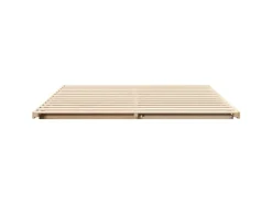vidaXL Bodenbettgestell 180 x 200 cm Massivholz Kiefer 873061