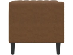 vidaXL Chesterfield-Sessel Braun Kunstleder in Wildleder-Optik 2164395* Sessel
