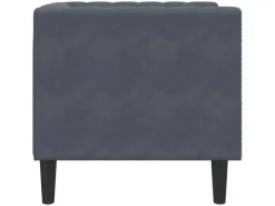 vidaXL Chesterfield-Sessel Dunkelgrau Samt 2146438* Sessel