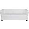 vidaXL Chesterfield-Sofa 3-Sitzer Kunstleder Weiß* Sofas