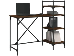 vidaXL Computertisch mit Regal Braun Eiche-Optik 120x47x109 cm 836217* Weitere Regale