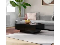 vidaXL Couchtisch Schwarz 90x60x31 cm Holzwerkstoff