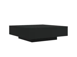 vidaXL Couchtisch Schwarz 100x100x31 cm Holzwerkstoff* Tische
