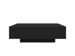 vidaXL Couchtisch Schwarz 100x100x31 cm Holzwerkstoff* Tische